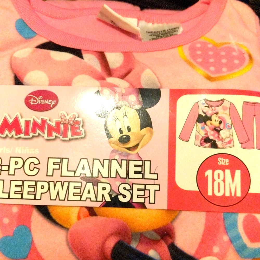 Disney 2-pc Minnie sleepwear set
